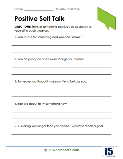 Positive Self Talk #7