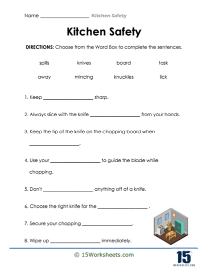 Kitchen Safety #7