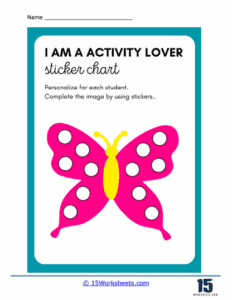 Sticker Activity Worksheets - 15 Worksheets.com