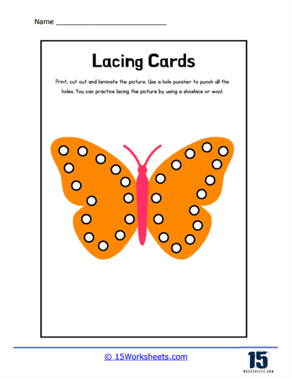 Lacing Butterfly