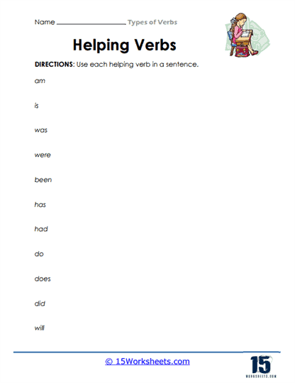 Helping Verb