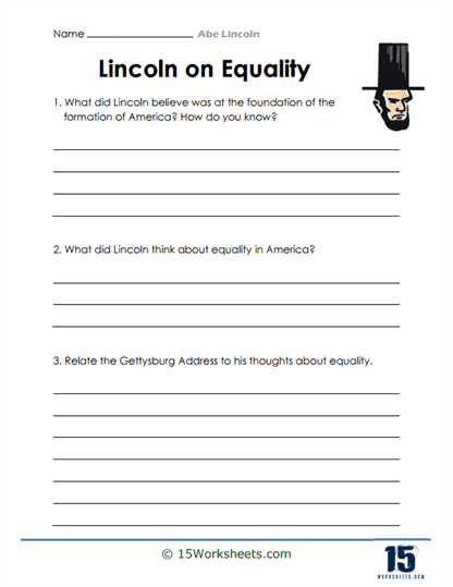 Lincoln on Equality