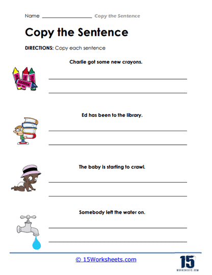 Sentence Copier