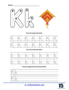 D'Nealian Style Print Worksheets - 15 Worksheets.com