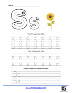 D'Nealian Style Print Worksheets - 15 Worksheets.com