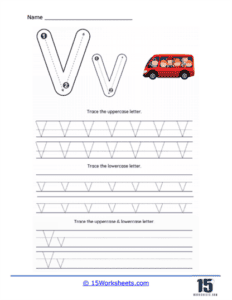 D'Nealian Style Print Worksheets - 15 Worksheets.com