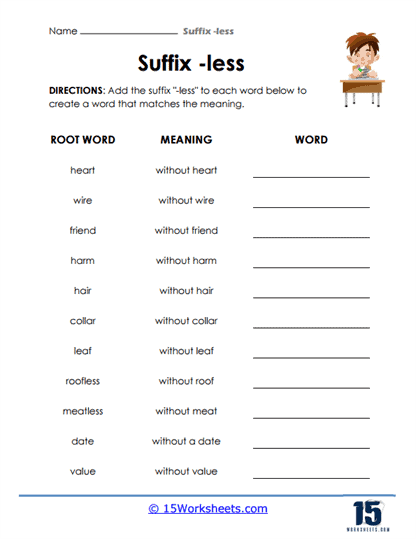 Giving Meaning to Roots Worksheet