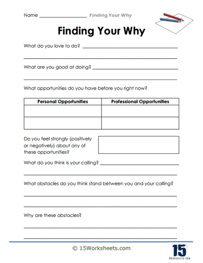 Opportunities Worksheet