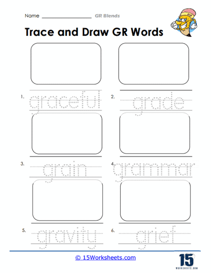 Trace and Draw GR Worksheet