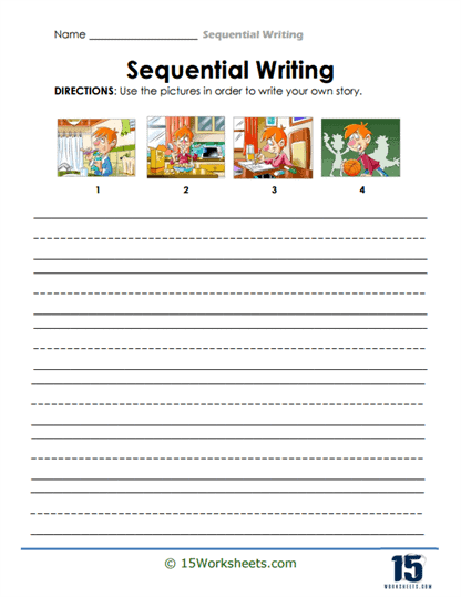 Sequential Writing Worksheets