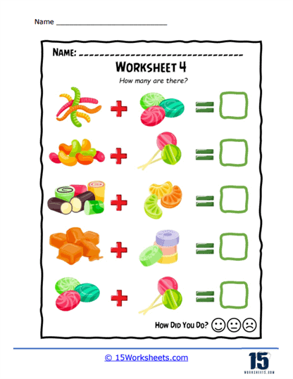 Packs of Candy Worksheet