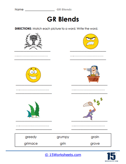 Picture Matches Worksheet