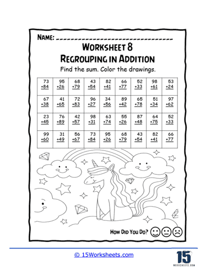 Drawing Colors Worksheet