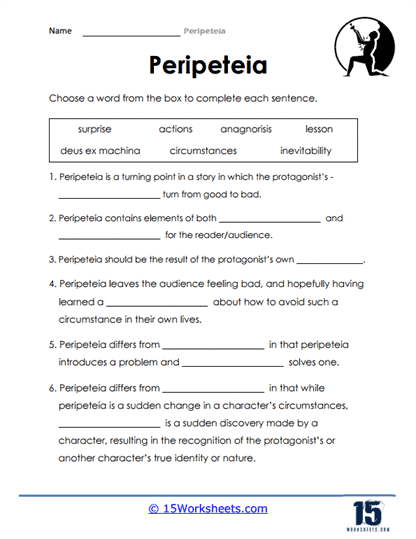Peripeteia Worksheets
