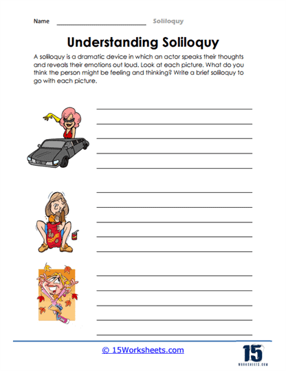 Inner Voices Unleashed Worksheet