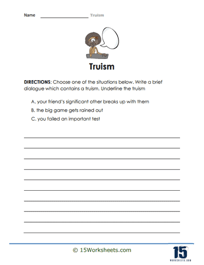 Dialogue with Wisdom Worksheet