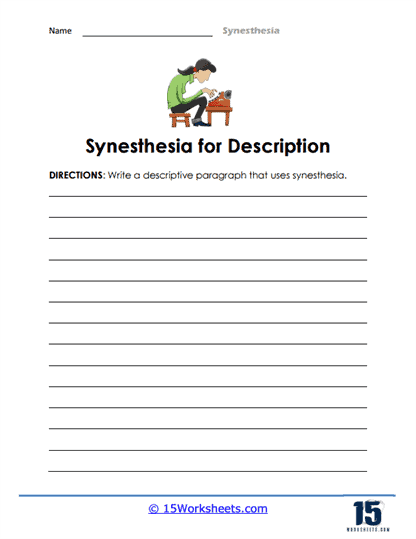Sensory Symphony Worksheet