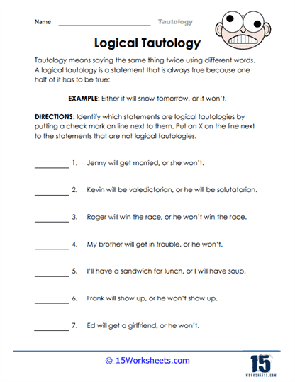 Choices and Chances Worksheet