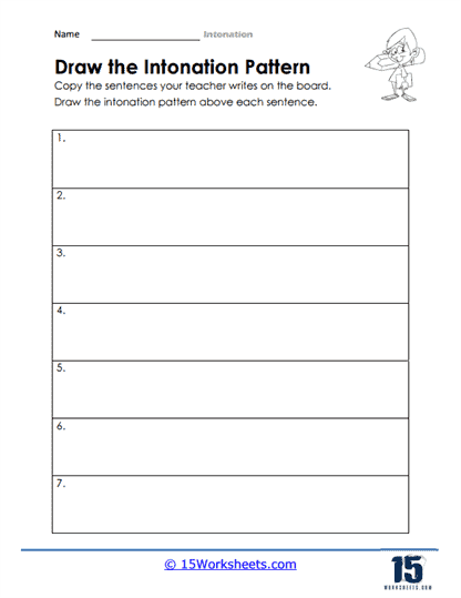 Melody of Words Worksheet