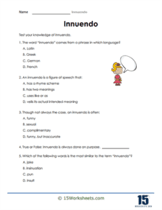 Literary Devices Worksheets | Reading Skills - 15 Worksheets.com