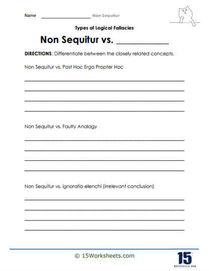 Fallacy Face-off Worksheet