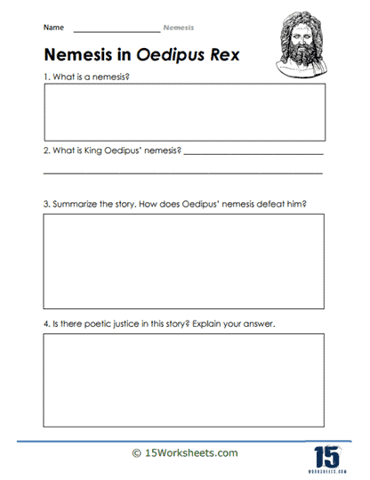 Mapping Literary Foes Worksheet