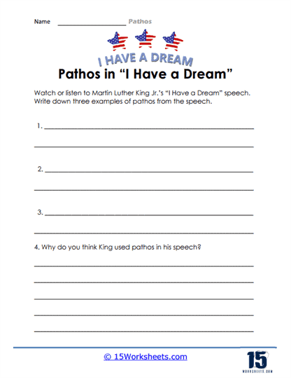 Dreams and Emotions Worksheet