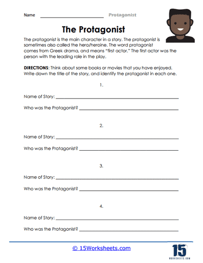 Star of the Story Worksheet