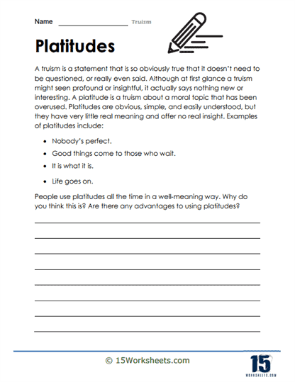 Cliché Clinic Worksheet