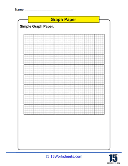 Grid Groove Graph Paper