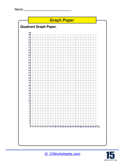 Solo Quadrant Canvas Graph Paper