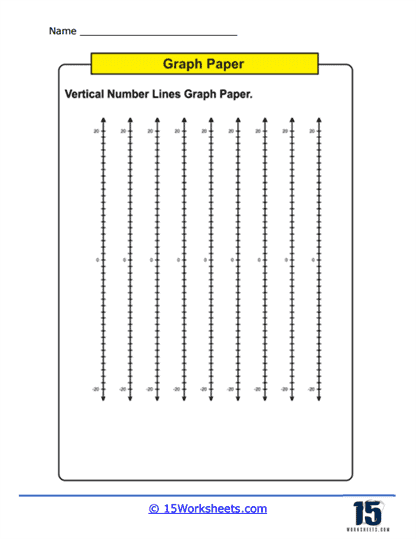 Elevator Lines Graph Paper