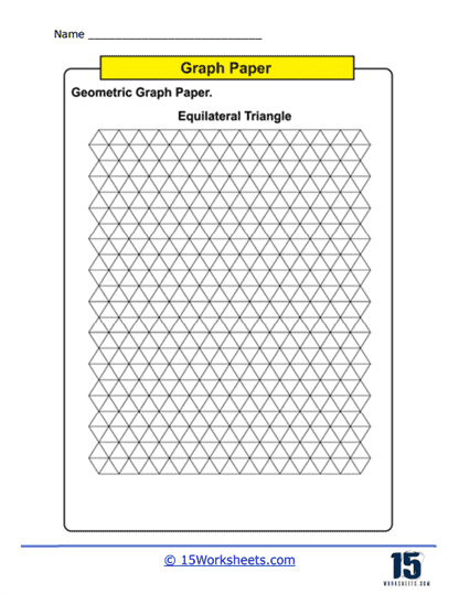 Triangular Triumph Graph Paper