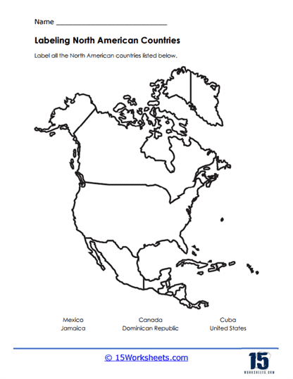 Continent Connection Worksheet