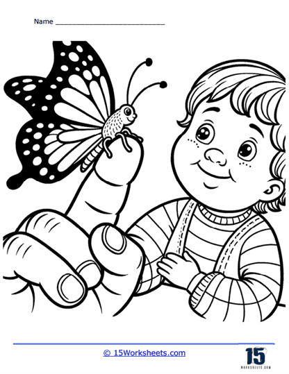 Too Friendly Coloring Page