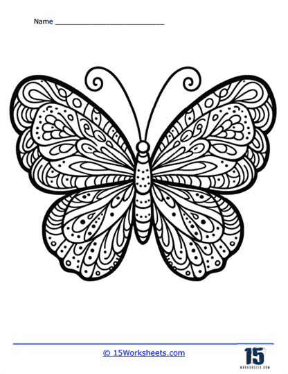 The Details Coloring Page