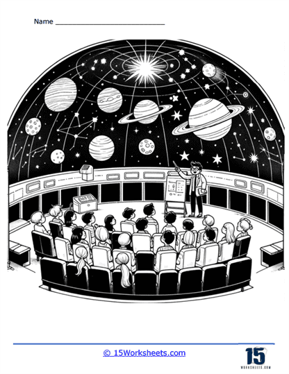 Planetarium Visit Worksheet