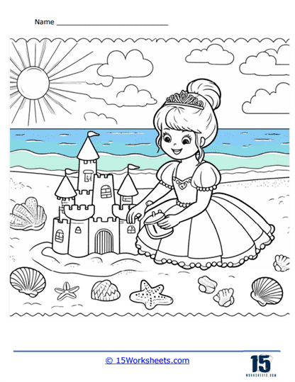Princesses Coloring Pages