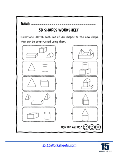 Shape Builders Worksheet