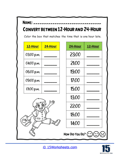 Military Moments Worksheet