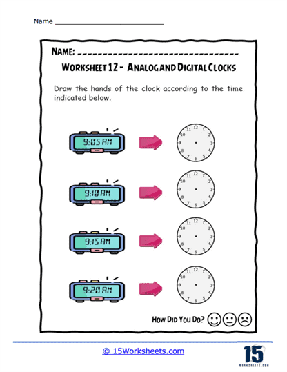 Time Travel Transformation Worksheet