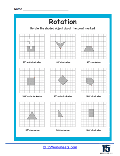 Shape Transitions Worksheet