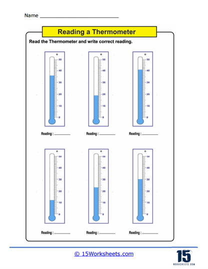 Temperature Tales Worksheet