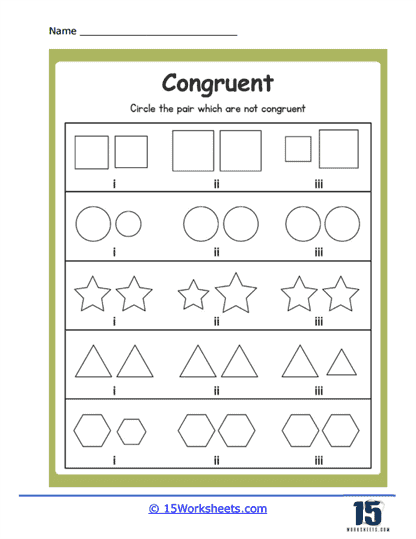 Silly Shape Search Worksheet