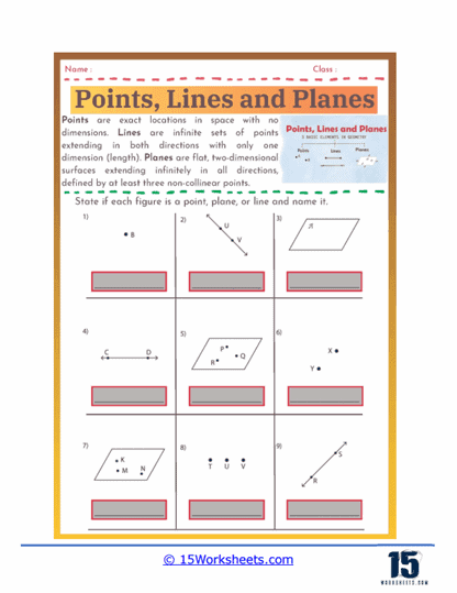 Positional Elements Worksheet