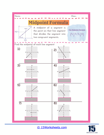 Central Points Worksheet