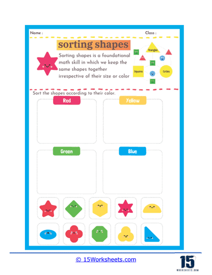 Colorful Characters Worksheet
