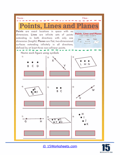 Elemental Geometry Worksheet