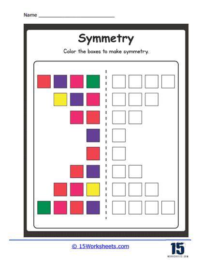 Mirror Balance Worksheet