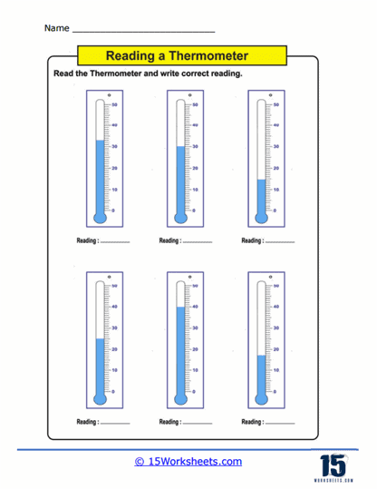 ThermoQuest Worksheet